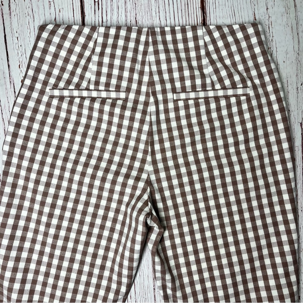 Brown Gingham Pants Cotton A New Day - Picture 7 of 12